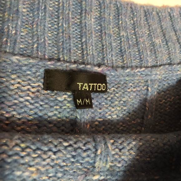 Blue Sparkly Sweater - Picture 6 of 6